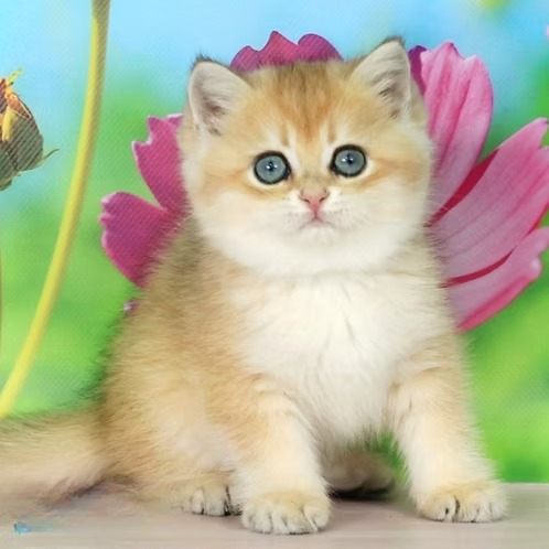 Quentin (U) British shorthair male kitten